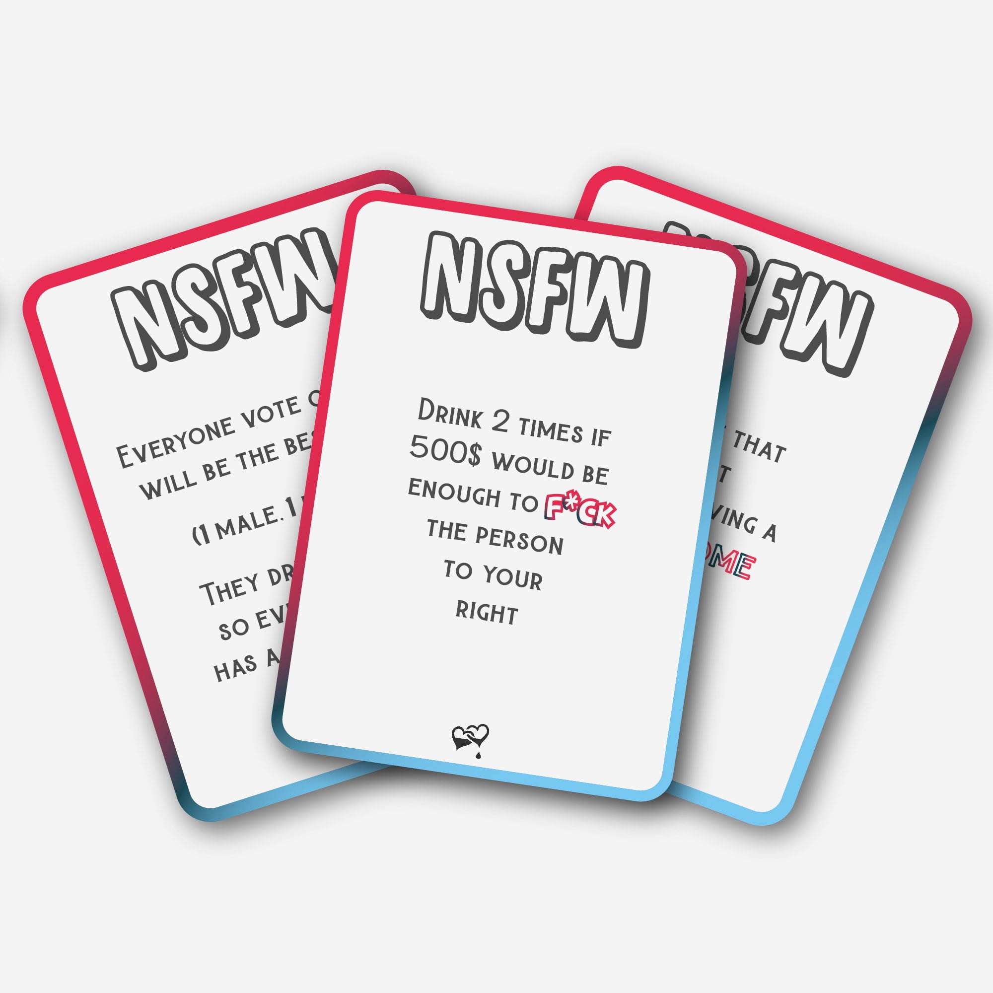 NSFW playing cards